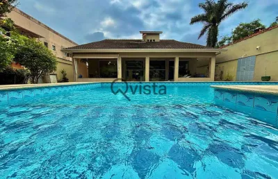 Casa à venda 6 quartos 2 suítes com piscina área de churrasco enseada, guarujá, sp