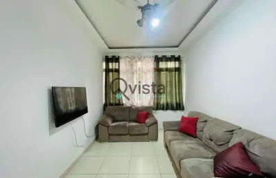 Apartamento 2 dormitórios, 1 suite, 1 quadra do mar à venda na praia das pitangueiras, centro do gu