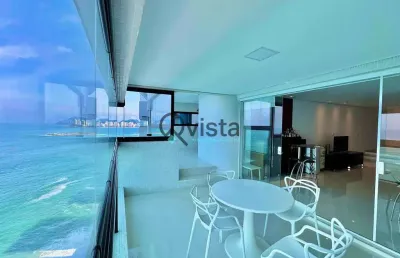 Apartamento vista mar na pitangueiras no guarujá | qvista inteligência imobiliária guarujá