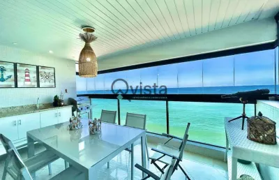Apartamento vista mar na pitangueiras no guarujá | qvista inteligência imobiliária guarujá