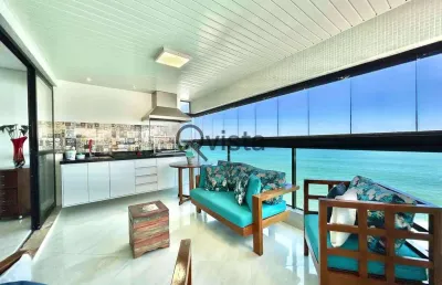 Apartamento vista mar na pitangueiras no guarujá | qvista inteligência imobiliária guarujá