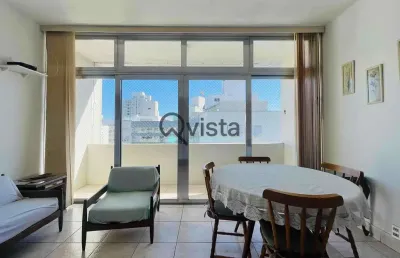 Apartamento 3 dormitórios, sacada e vista mar à venda na pitangueiras no guarujá | qvista inteligên