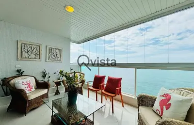 Cobertura duplex vista mar à venda na pitangueiras no guarujá | qvista inteligência imobiliária gua