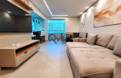 Apartamento totalmente reformado à venda na pitangueiras no guarujá | qvista inteligência imobiliár