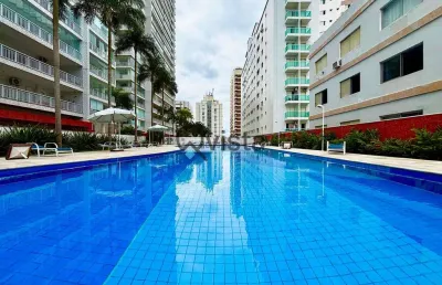 Apartamento 2 dormitórios com vista mar  à venda na astúrias no guarujá | qvista inteligência imobi