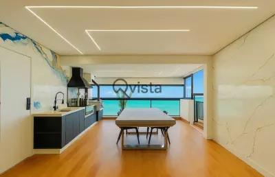 Apartamento reformado frente mar à venda na pitangueiras no guarujá | qvista inteligência imobiliár
