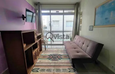 Apartamento para locação anual nas astúrias  | qvista inteligência imobiliária guarujá