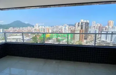 Apartamento à venda, 77 m²  - vila guilhermina - praia grande/sp