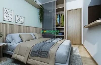 Apartamento com 2 dormitórios à venda, 39 m² - parque dos ipês - são josé dos campos/sp