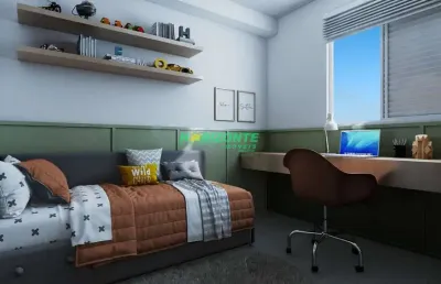 Apartamento com 2 dormitórios à venda, 39 m² - parque dos ipês - são josé dos campos/sp