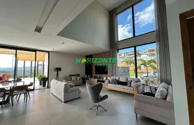 Casa com 4 dormitórios à venda, 430 m² por r$ 4.300.000,00 - condomínio residencial colinas do para