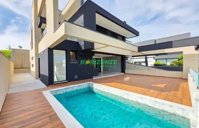 Casa para locação, condomínio residencial alphaville i com  5 suites,  com piscina no bairro urbano