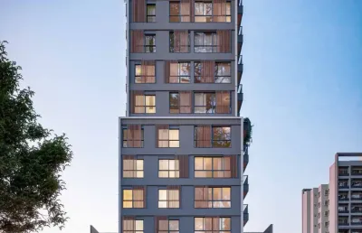 Connect 233  apartamento com garden na rio branco centro de florianópolis