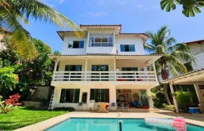 Casa em condomínio para venda em niterói, pendotiba, 6 dormitórios, 2 suítes, 5 banheiros, 2 vagas