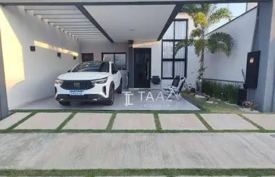 Casa com 3 dormitórios sendo 1 suíte à venda, 104 m² por r$ 950.000,00 - jardim park real - indaiatuba/sp