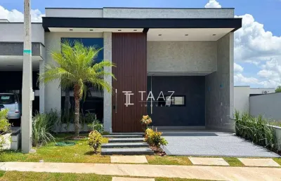 Casa com 3 dormitórios, sendo 1 suíte com closet à venda, 142 m² por r$ 1.250.000,00 - park gran reserve - indaiatuba/sp