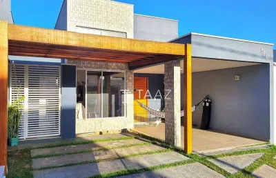 Casa com 3 dormitórios, sendo 1 suíte à venda, 110 m² por r$ 980.000,00 - jardim montreal residence - indaiatuba/sp