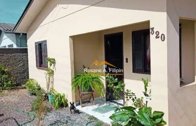 Casa com 3 dormitórios à venda, 130 m² por r$ 200.000,00 - lagoão - araranguá/sc