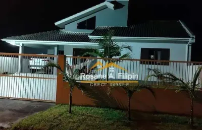 Casa com 3 dormitórios à venda, 110 m² - paiquerê - araranguá/sc
