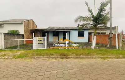 Casa com 1 dormitório à venda, 36 m² - areias brancas - balneário arroio do silva/sc