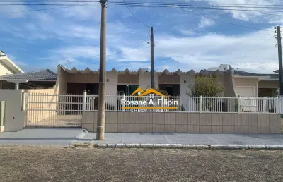 Casa com 4 dormitórios à venda, 172 m² por r$ 450.000,00 - centro - balneário arroio do silva/sc