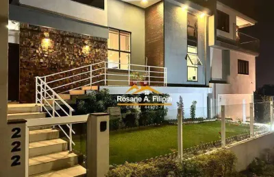 Casa com 3 dormitórios à venda, 281 m² - pinheirinho - criciúma/sc