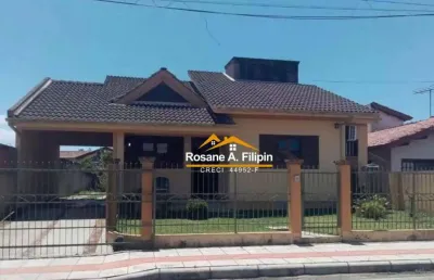 Casa com 3 dormitórios à venda, 180 m²  - coloninha - araranguá/sc