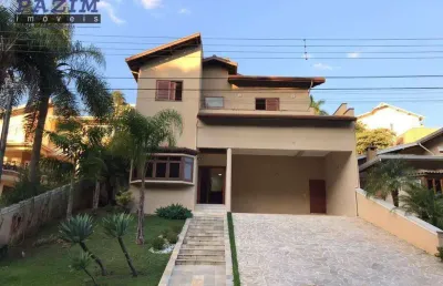 Casa com 5 dormitórios para locação, 400 m² - condomínio bosques de grevílea - vinhedo/sp