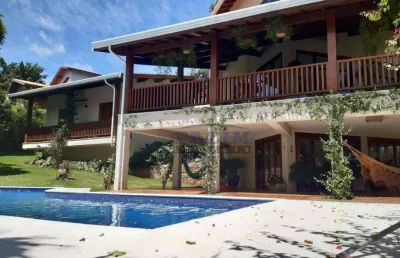 Casa alto padrão - condomínio vale da santa fé - vinhedo/sp