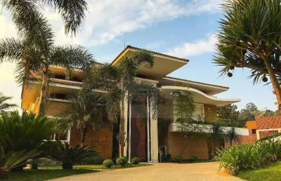 Casa com 5 dormitórios à venda, 640 m² por r$ 6.000.000,00 - condomínio são joaquim - vinhedo/sp