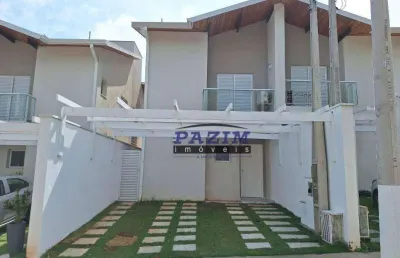 Casa com 3 dormitórios à venda, 112 m² - condomínio villagio di montalcino - vinhedo/sp