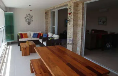 Apartamento com 3 dormitórios à venda, 159 m² - enseada guarujá - guarujá/sp