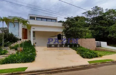 Casa alto padrão com 3 suítes à venda, 317 m² - condomínio santa isabel - louveira/sp