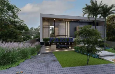 Casa alto padrão com 4 suítes à venda, 577 m² - loteamento residencial entre verdes - campinas/sp