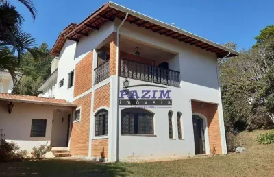 Chácara com 4 dormitórios à venda, 5226 m² - observatório - vinhedo/sp