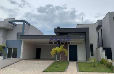 Casa com 3 suítes à venda, 195 m² - condomínio residencial mont’ alcino - valinhos/sp