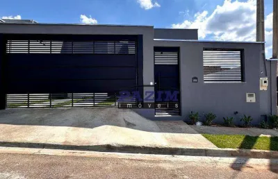 Casa com 3 dormitórios à venda, 150 m² - residencial parque dos pinheiros - vinhedo/sp
