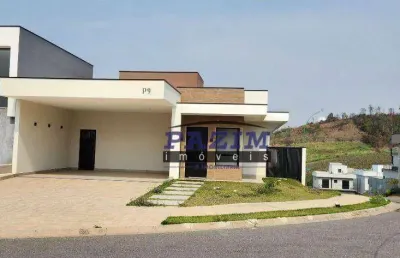 Casa térrea nova à venda no cond. mont'alcino - valinhos/sp