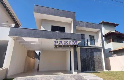 Casa moderna e sofisticada à venda no condomínio paturis em vinhedo/sp