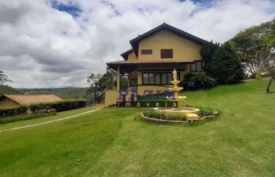 Completa e aconchegante em 3.580m² de terreno - condomínio chácaras do lago - vinhedo/sp