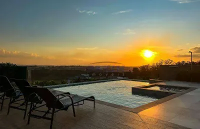 Casa com 4 suítes à venda, 450 m² - condomínio campo de toscana - vinhedo/sp
