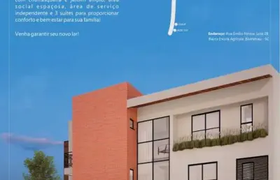 Casa com 3 quartos à venda na escola agrícola, blumenau , 217 m2 por r$ 1.564.000