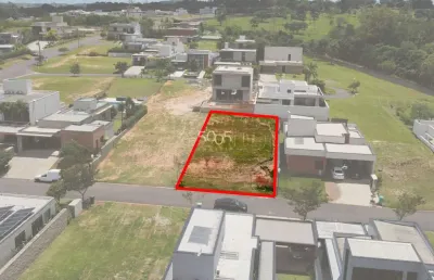 Terreno à venda no condomínio villas do golf com 503,20m² de área útil. excelente lote com aclive, com boa localização em rua sem saída.