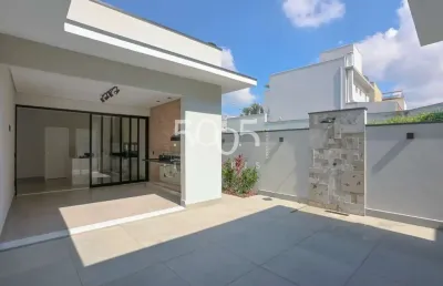 Excelente casa térrea à venda no condomínio lagos d'icaraí em salto com 150m2 de construção e 308m2 de terreno. projeto da arquiteta aline santa rosa