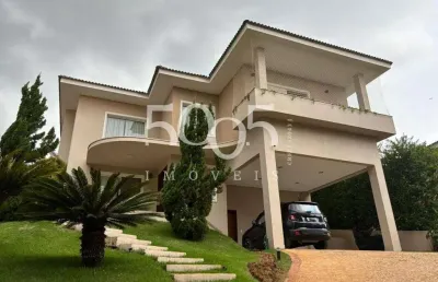 Casa sobrado à venda no condomínio campos de santo antônio em itu com 412m² de construção e 832m² de terreno