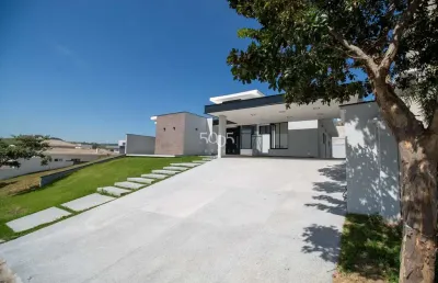 Casa em condomínio térrea à venda no condomínio campos de santo antônio ii, 4 suítes, 700m² de área total