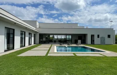 Imóvel à venda no condomínio fazenda alvorada em porto feliz, com 490m² de área construída em um terreno de 1.482m².
