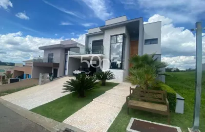 Casa mobiliada à venda no condomínio vila dos manacás, com 339m² de área construída, em uma área total de 360m².