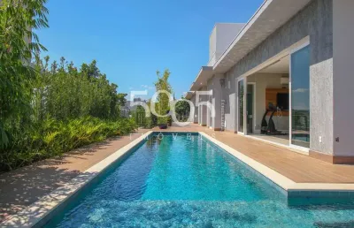 Casa em condomínio fechado com 5 quartos à venda na avenida athenas, 17, jardim plaza athénée, itu, 477 m2 por r$ 10.000.000