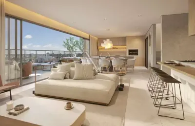 Apartamento com 3 quartos à venda na rua professor assis gonçalves, água verde, curitiba, 129 m2 por r$ 1.945.390